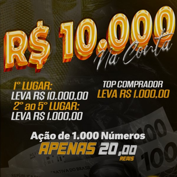 10 MIL NA SUA CONTA